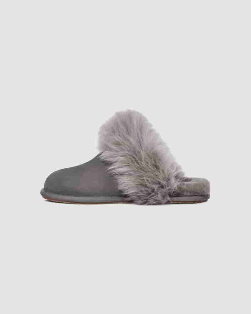 Pantuflas UGG Scuff Sis Mujer Gris | COX8601Y