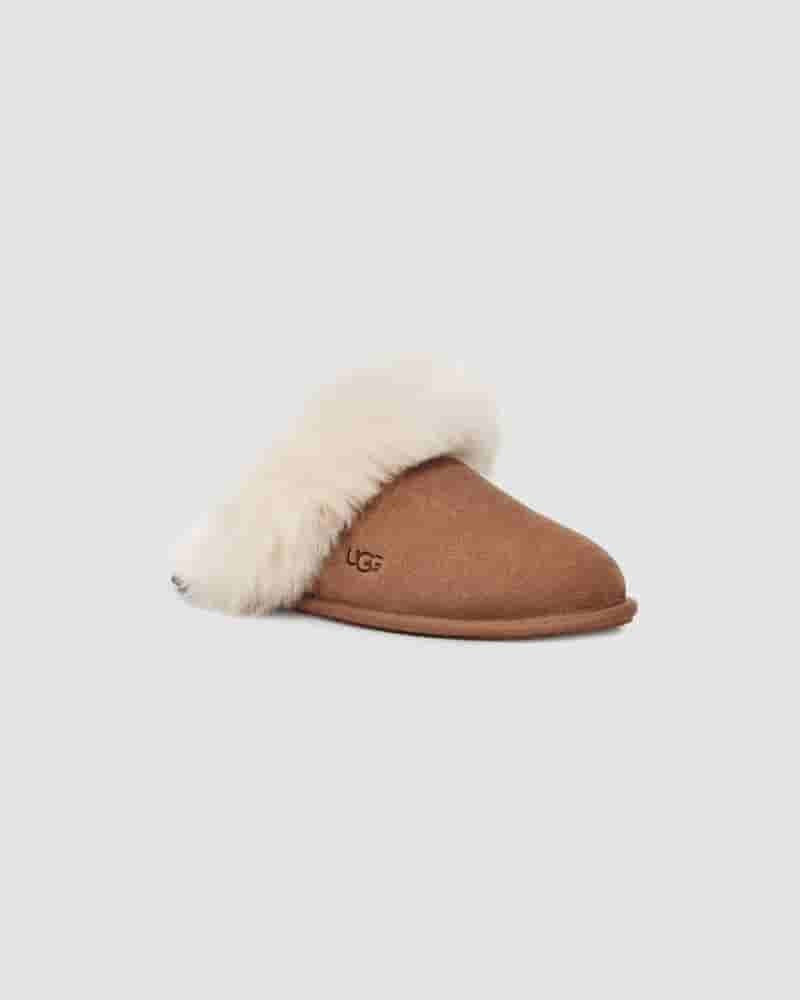 Pantuflas UGG Scuff Sis Mujer Marrones | COC8602T