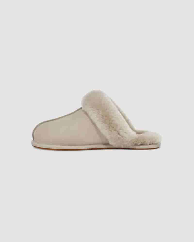 Pantuflas UGG Scuffette II Mujer Beige | COG8595S