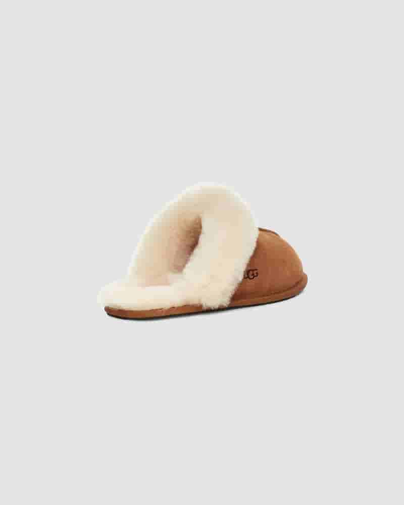 Pantuflas UGG Scuffette II Mujer Cafe | COZ8600U