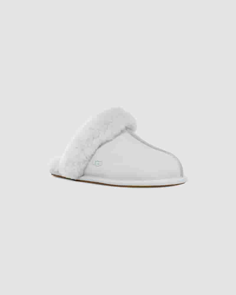 Pantuflas UGG Scuffette II Mujer Gris Blancas | COL8599I