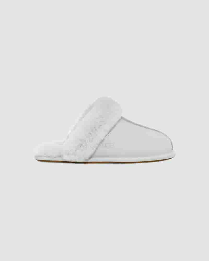 Pantuflas UGG Scuffette II Mujer Gris Blancas | COL8599I