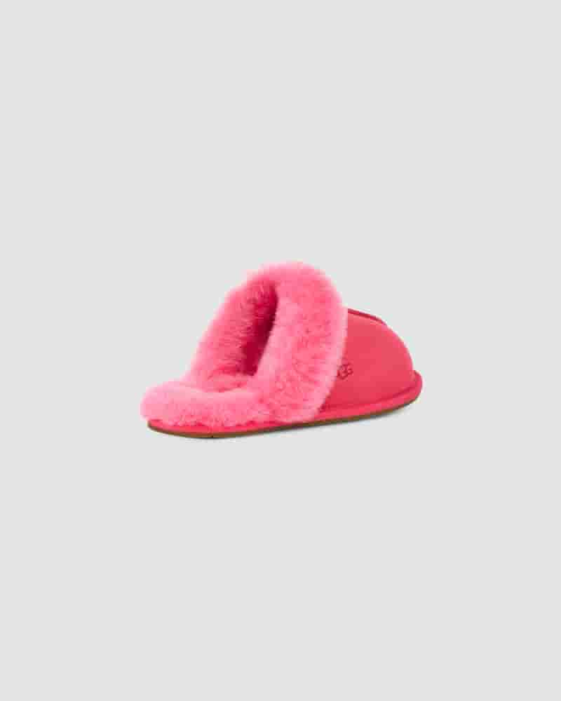 Pantuflas UGG Scuffette II Mujer Rosas Rojas | COK8598O