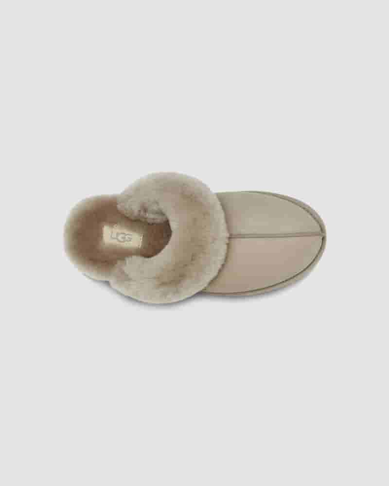 Pantuflas UGG Scuffette II Niños Beige | COG8722S