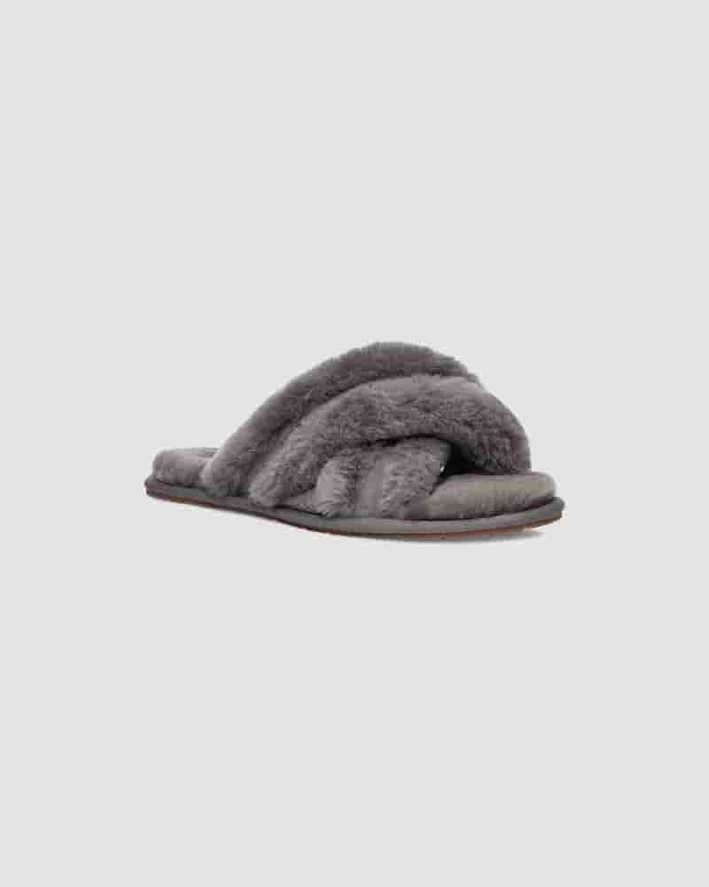 Pantuflas UGG Scuffita Mujer Gris | COU8587Z