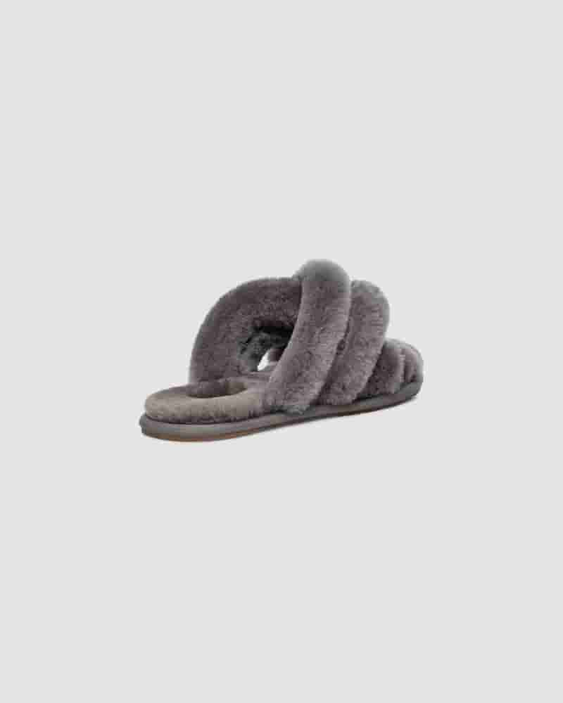 Pantuflas UGG Scuffita Mujer Gris | COU8587Z