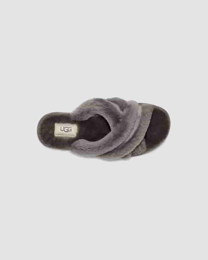 Pantuflas UGG Scuffita Mujer Gris | COU8587Z