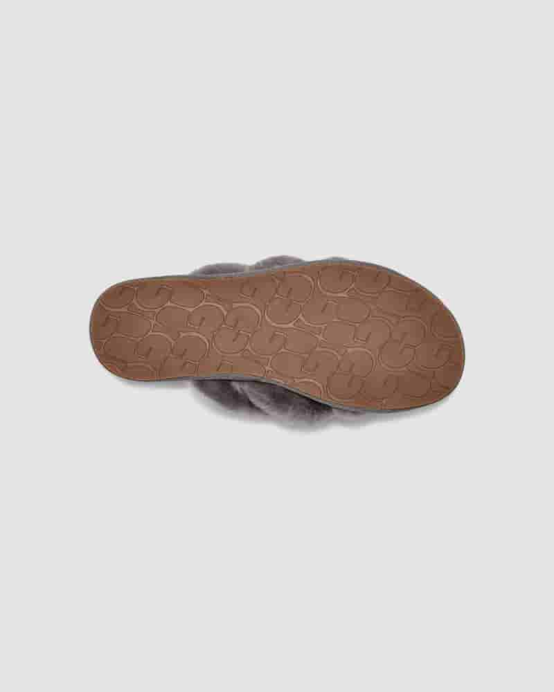 Pantuflas UGG Scuffita Mujer Gris | COU8587Z