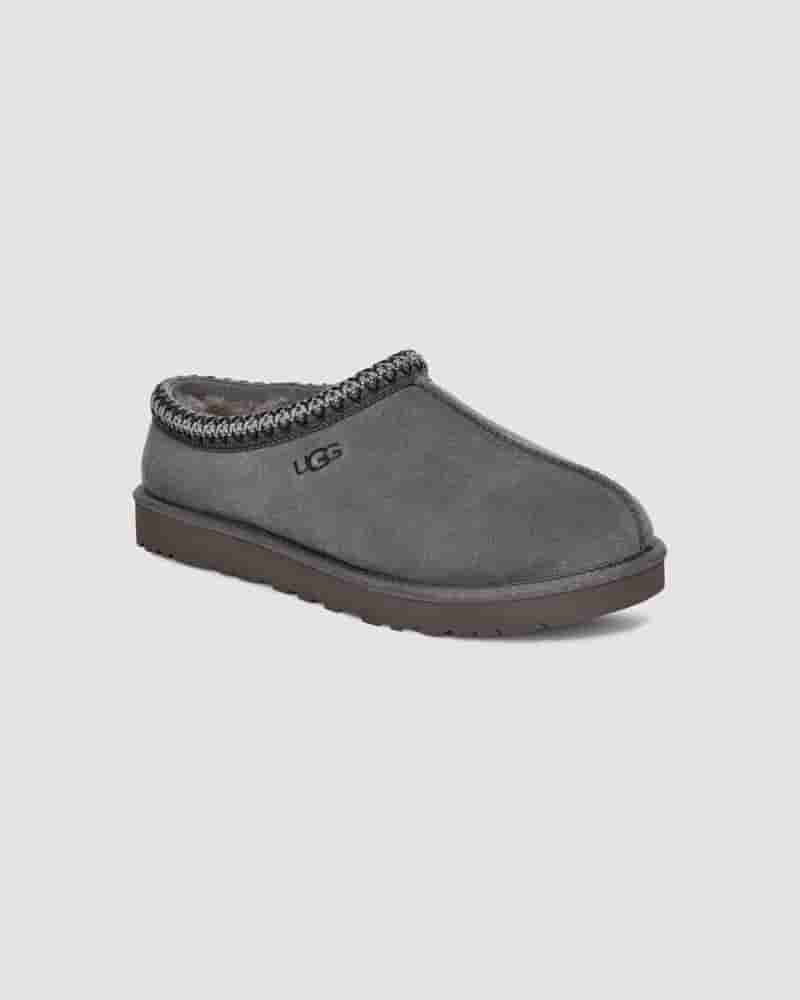 Pantuflas UGG Tasman Hombre Gris Oscuro | COS8673G