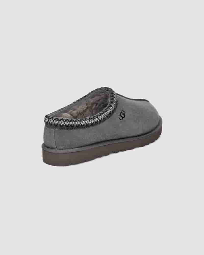 Pantuflas UGG Tasman Hombre Gris Oscuro | COS8673G