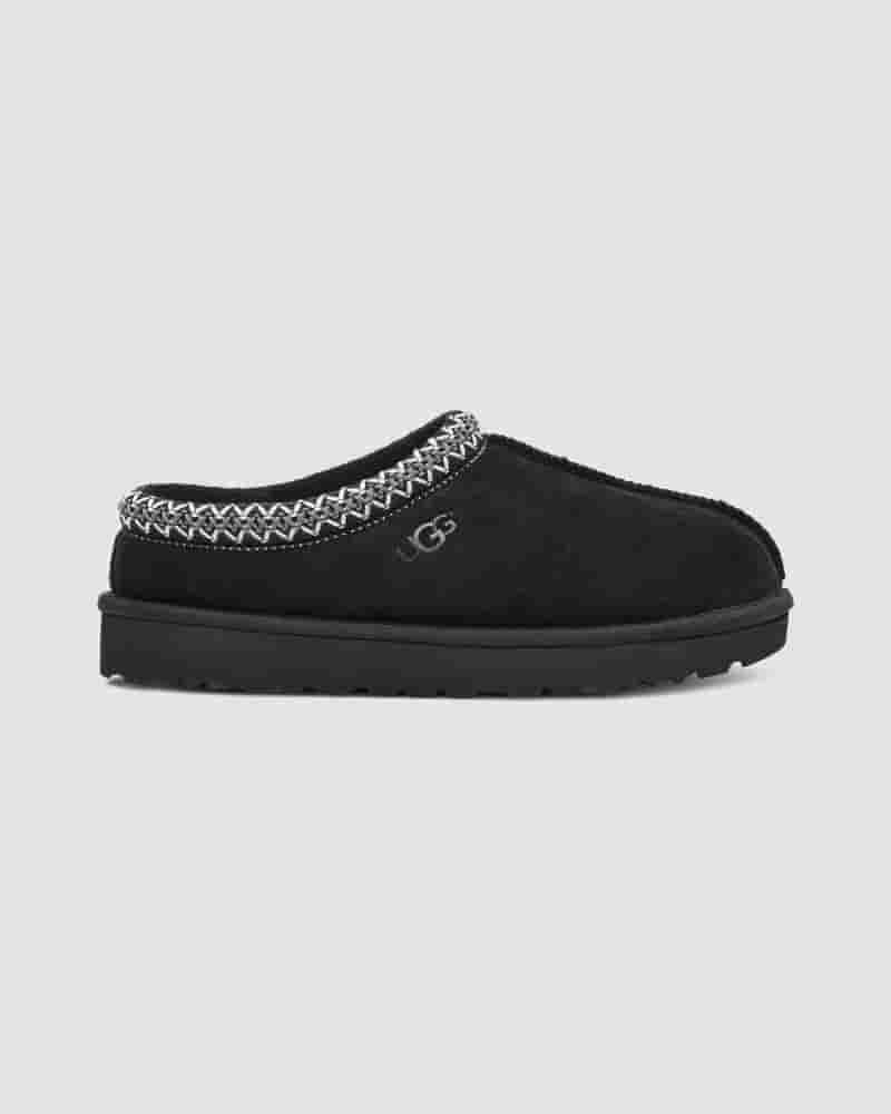 Pantuflas UGG Tasman Hombre Negras | COD8672F