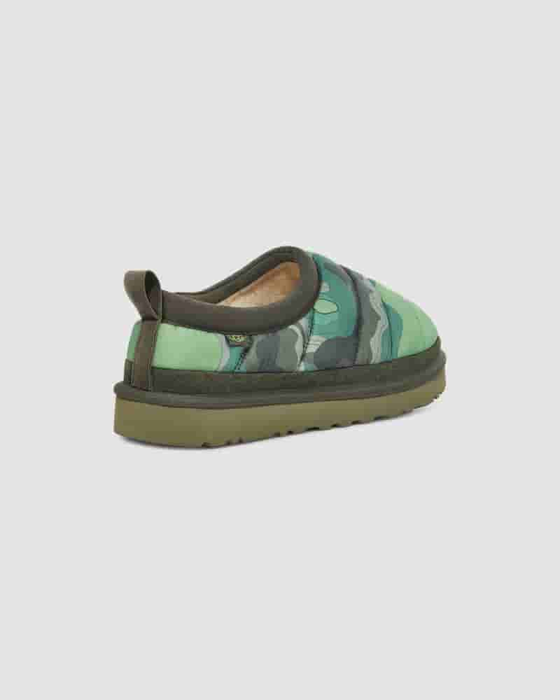 Pantuflas UGG Tasman LTA Cali Topo Hombre Verde | COX8664Y