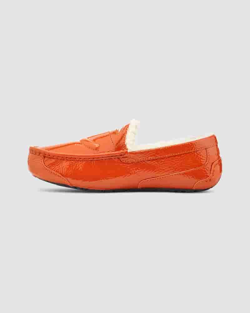 Pantuflas UGG X Telfar Loafer Crinkle Hombre Naranjas | COB8661E