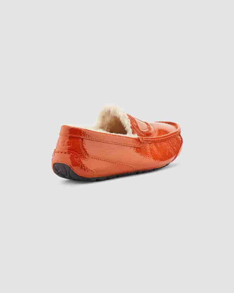 Pantuflas UGG X Telfar Loafer Crinkle Hombre Naranjas | COB8661E