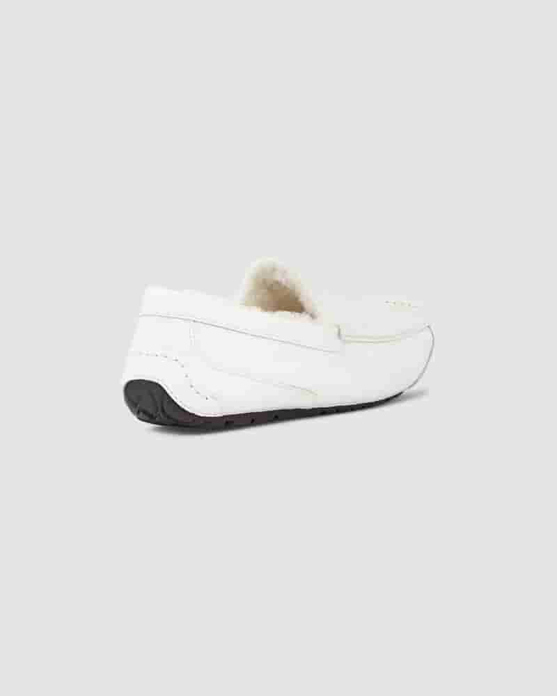 Pantuflas UGG X Telfar Loafer Crinkle Hombre Blancas | COC8663T