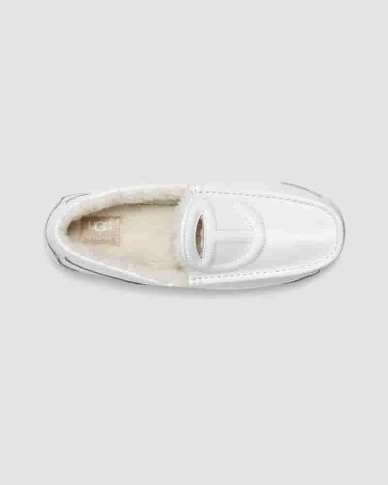 Pantuflas UGG X Telfar Loafer Crinkle Hombre Blancas | COC8663T