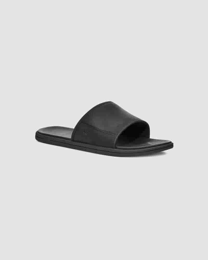 Sandalias UGG Seaside Slide Hombre Negras | COM8658Q