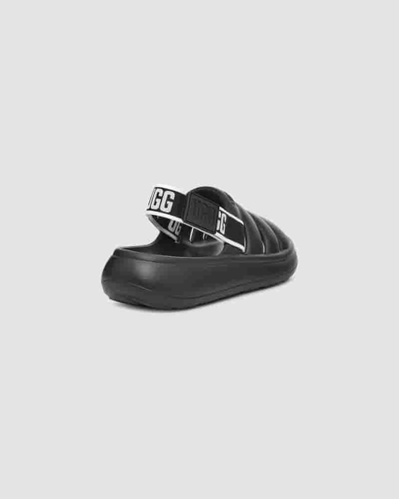 Sandalias UGG Sport Yeah Mujer Negras | COX8560Y