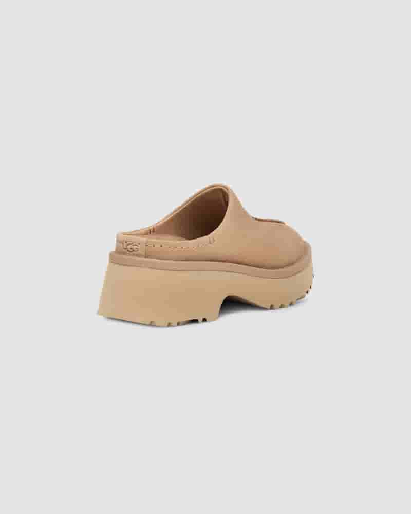 Tenis UGG New Heights Clog Mujer Marrones | COT8628C