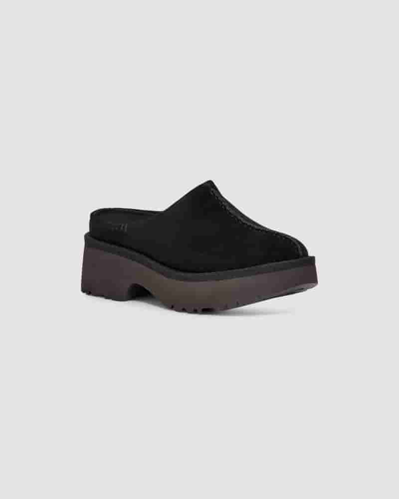 Tenis UGG New Heights Clog Mujer Negras | COY8627X