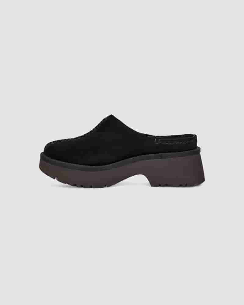 Tenis UGG New Heights Clog Mujer Negras | COY8627X